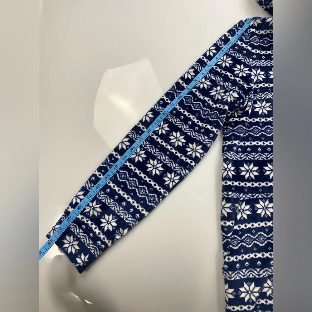 LAND’S END blue christmas soft sweater p26-04 - Picture 7 of 8